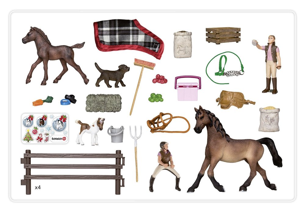 Schleich Advent Calendar Horses The Granville Island Toy Company